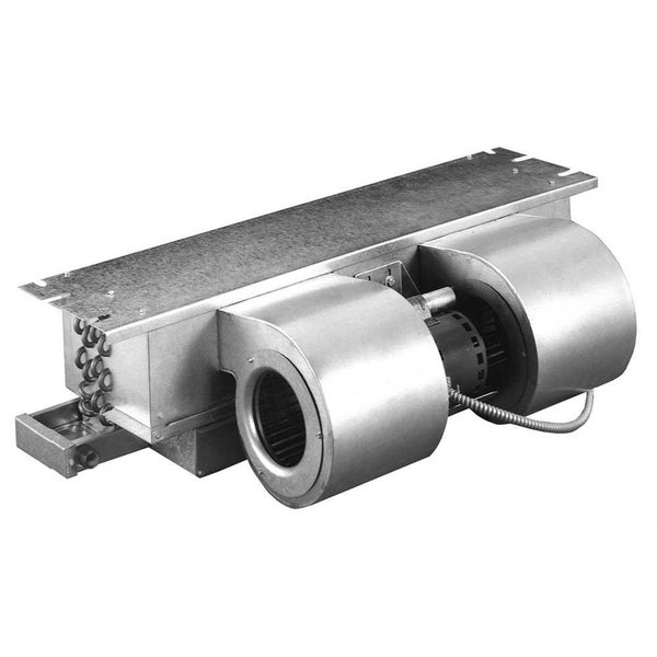 National Brand HBC Horizontal Recessed Fan Coil Unit 2-Pipe with 3-Row Coil 400 CFM Right Handed Model 450403L